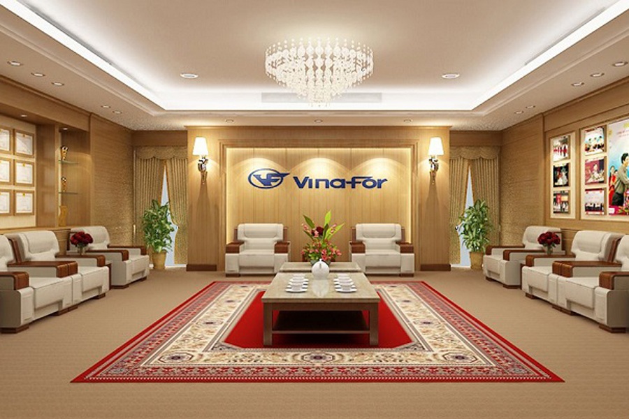 Hoàn thiện nội thất trọn gói văn phòng làm việc công ty Vinafor