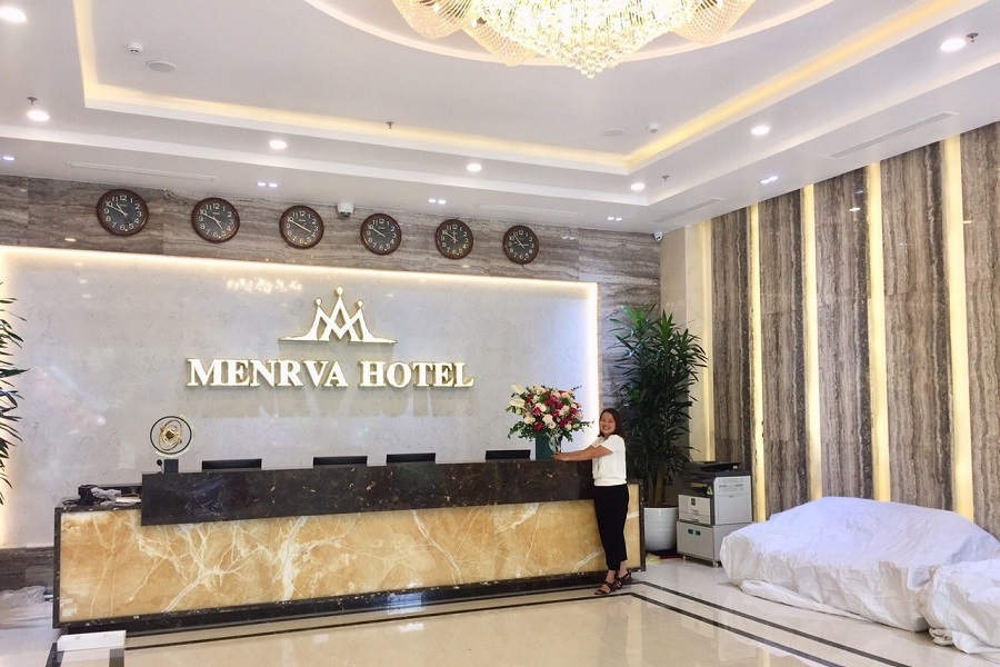 Sửa mới trọn gói nội thất khách sạn Menrva Hotel Hải Phòng