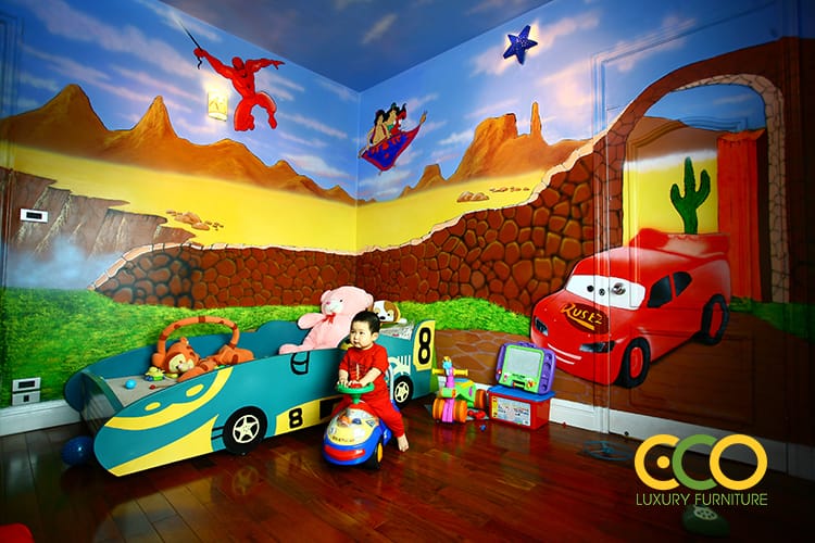 Thiết kế thi công nội thất căn hộ Chị Bình - Trung Hòa, Nhân Chính, Hà Nội 8 thiết kế phòng chơi cho bé