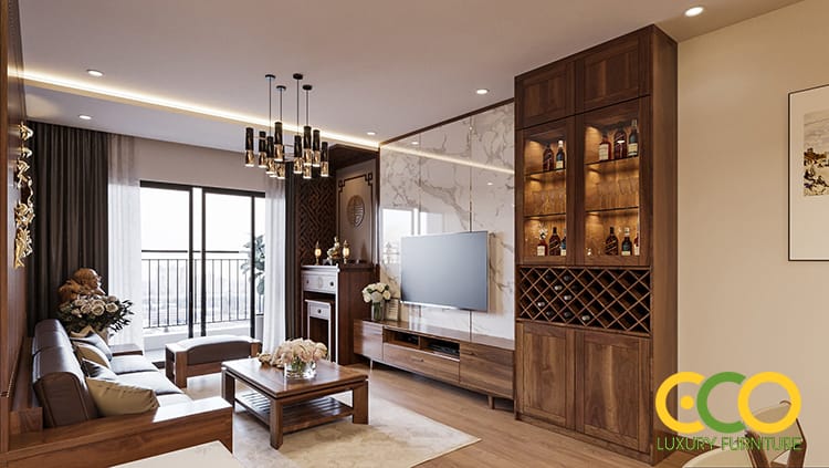 thiết kế phòng khách đẹp