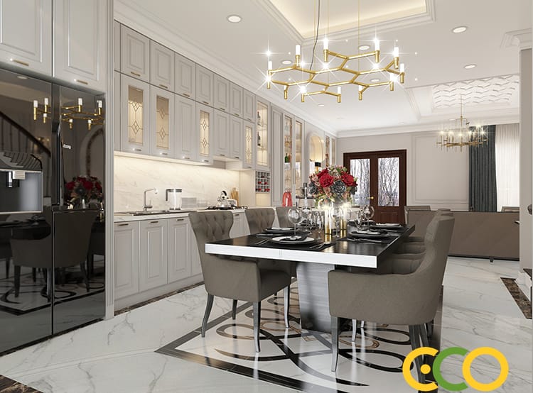 Sửa mới nội thất biệt thự 