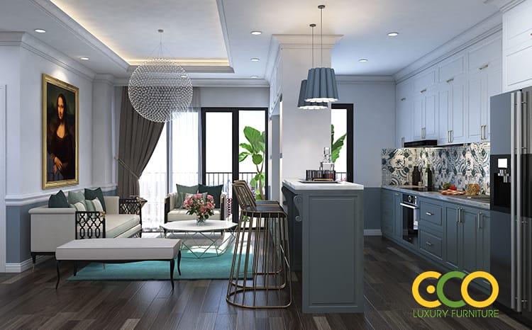 thiết kế phòng khách 