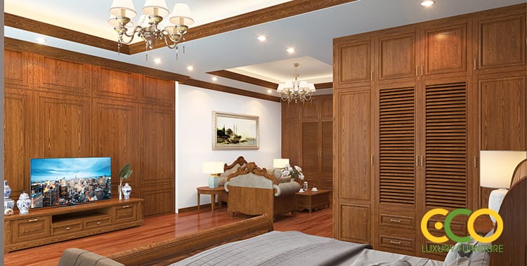 pòng khách biệt thự