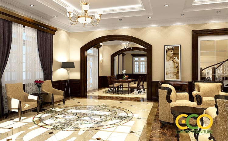 Thay mới nội thất trọn gói biệt thự