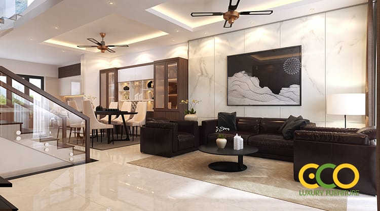 thiết kế phòng khách 