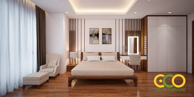 Thiết kế nội thất chung cư 3 ngủ cho đại gia đình 3 Thiết kế nội thất phòng ngủ chung cư cho đại gia đình