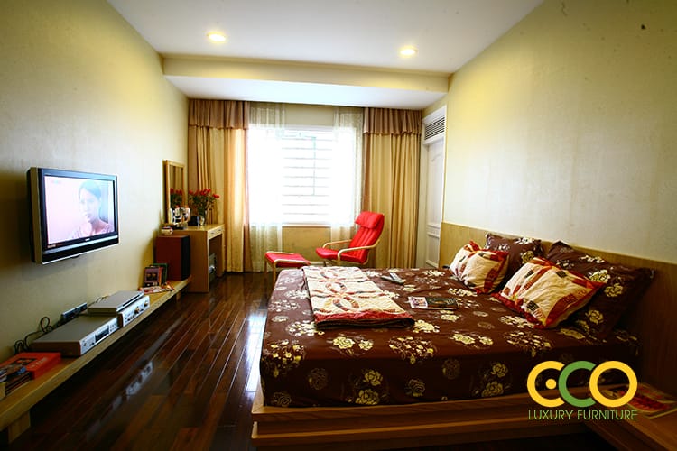 Thiết kế thi công nội thất căn hộ Chị Bình - Trung Hòa, Nhân Chính, Hà Nội 6 thiết kế phòng ngủ