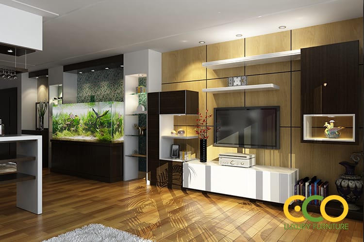 thiết kế ph&ograve;ng ngủ tiện nghi 