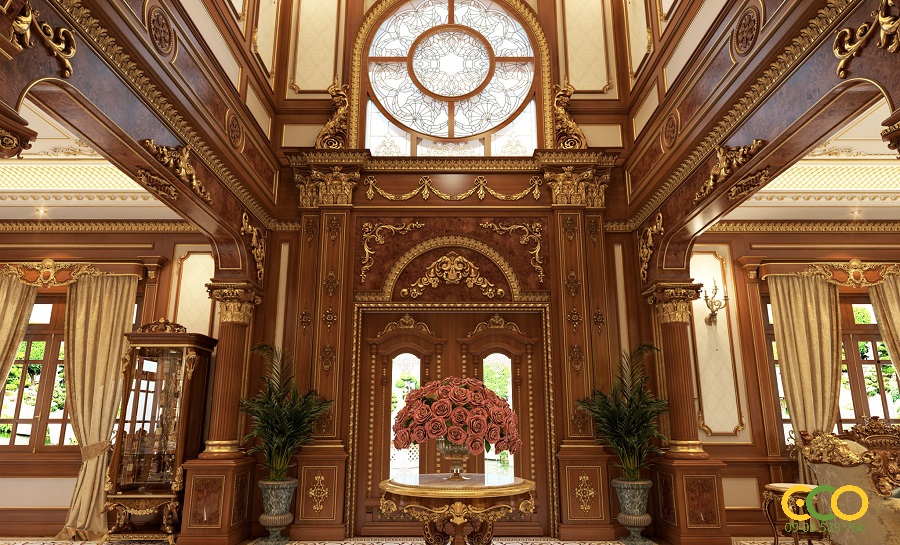 Nội thất trọn gói biệt thự liền kề hoàng gia nổi bật