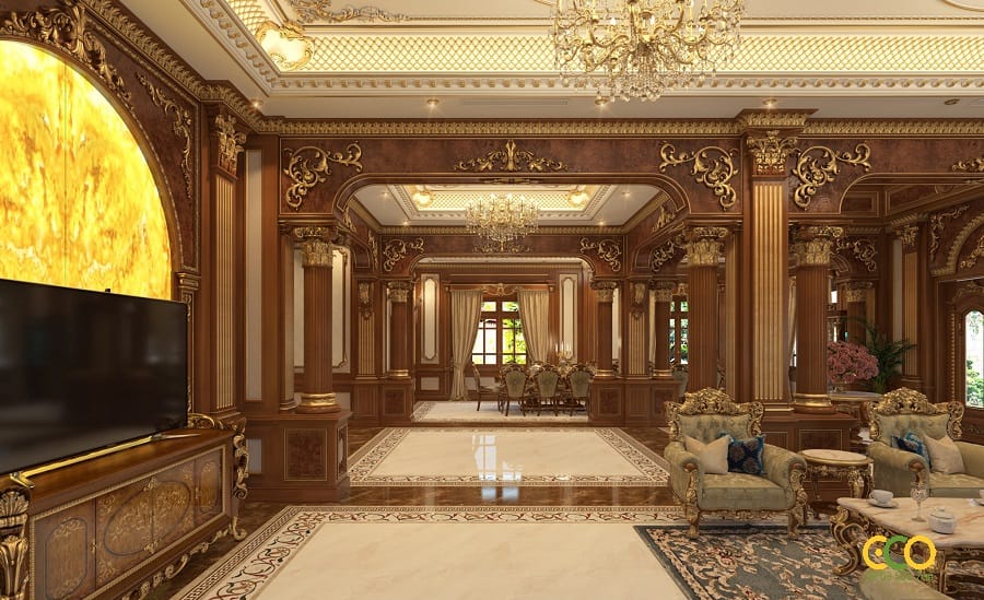 Biệt thự tân cổ điển hoàng gia lộng lẫy