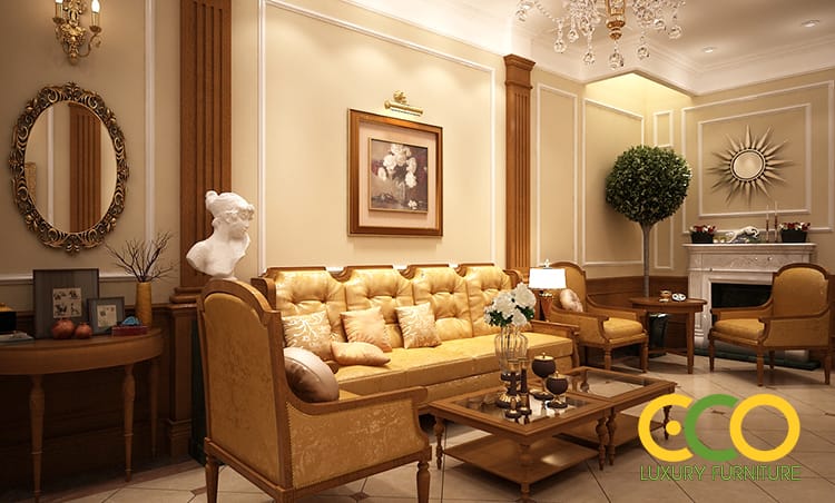 Những phong cách thiết kế nhà hàng, khách sạn đẹp năm 2019 1 Phong cách thiết kế tân cổ điển