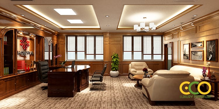 Thiết kế phòng chủ tịch