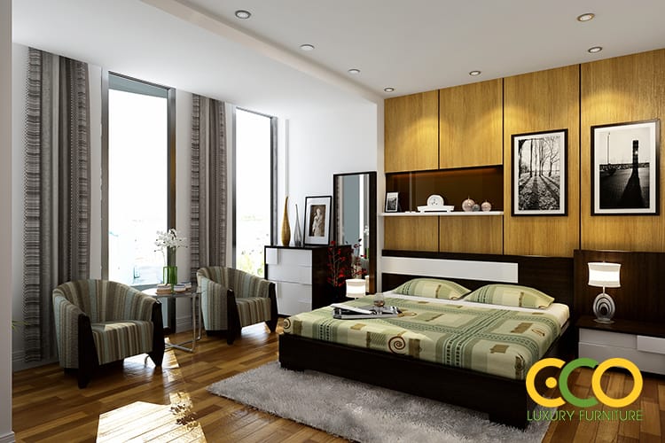 thiết kế ph&ograve;ng ngủ đ&ocirc;i