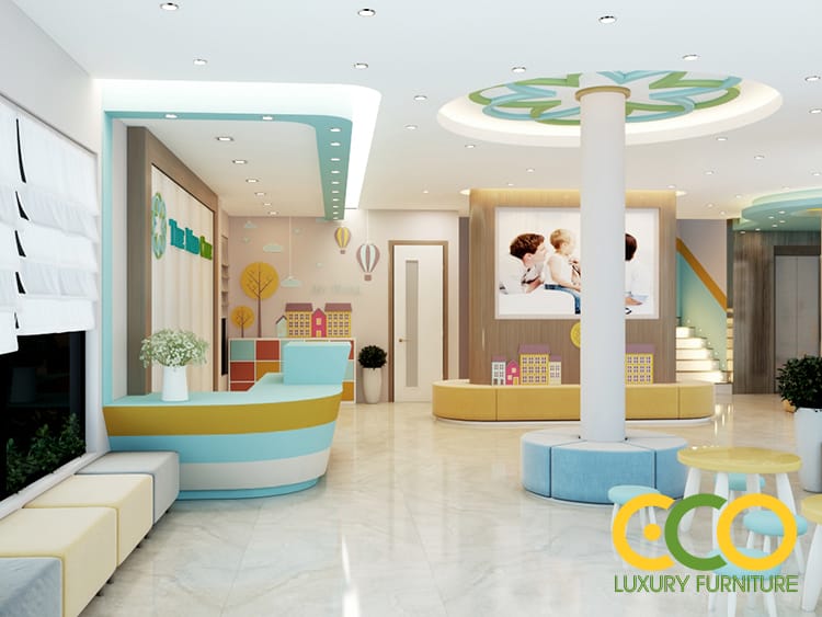 Thiết kế sảnh bệnh viện đẹp