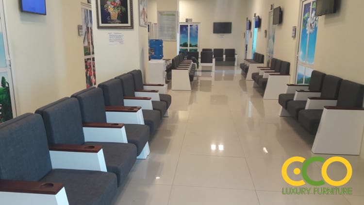 Thiết kế hành lang bệnh viện đẹp 