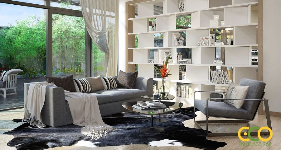 Thiết kế thi công nội thất chung cư duplex hiện đại