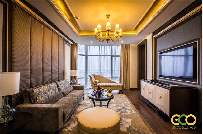 Thiết kế thi công nội thất khách sạn ấn tượng 