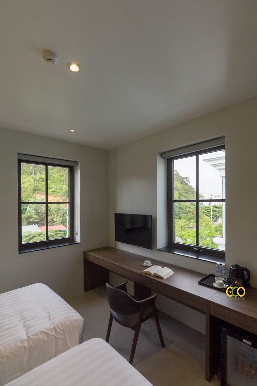 Nội thất phòng nghỉ đôi khách sạn đẹp