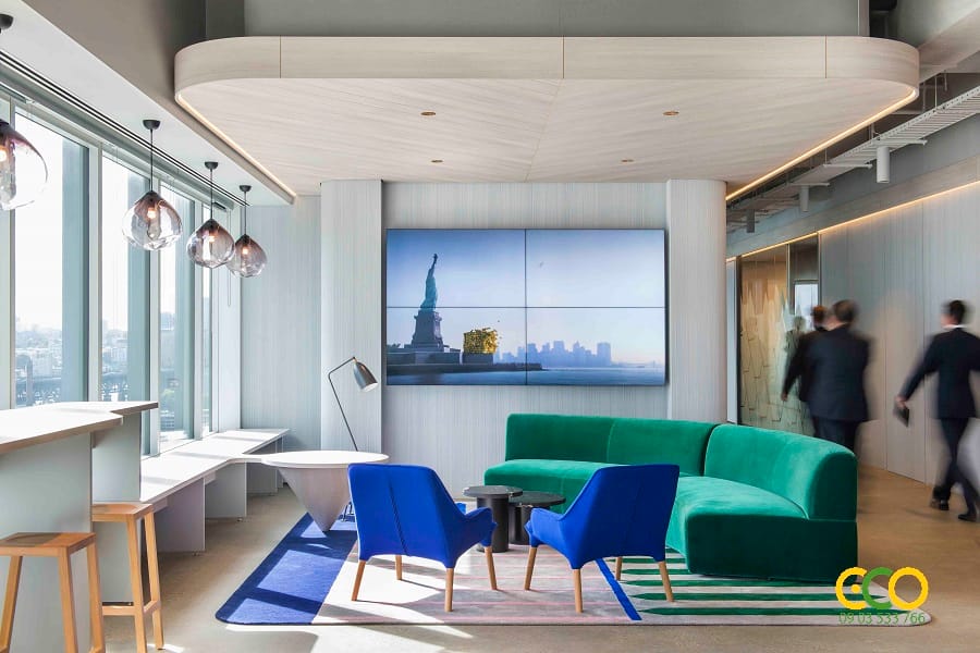 Văn phòng làm việc sáng tạo nổi bật