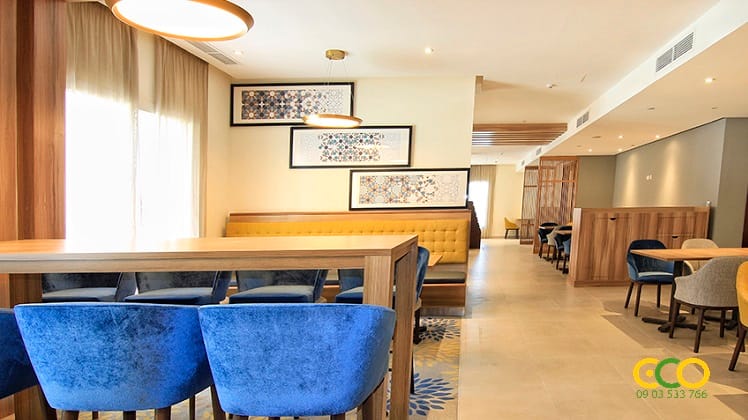 Thiết kế thi công nội thất nhà hàng hiện đại, đẹp