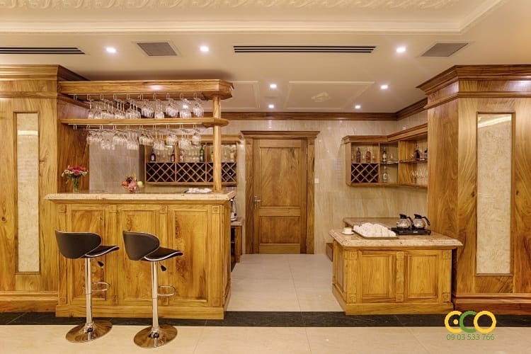 Thiết kế thi công nội thất trọn gói khách sạn Duyên Hải - Trần Phú, Hà Nội 3 Thiết kế thi công nội thất nhà hàng khách sạn sang trọng