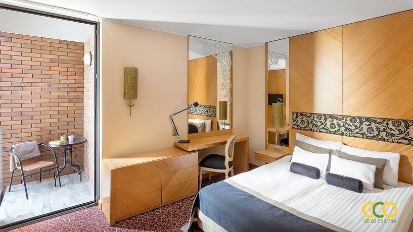 Thiết kế thi công nội thất nhà hàng khách sạn ấn tượng 