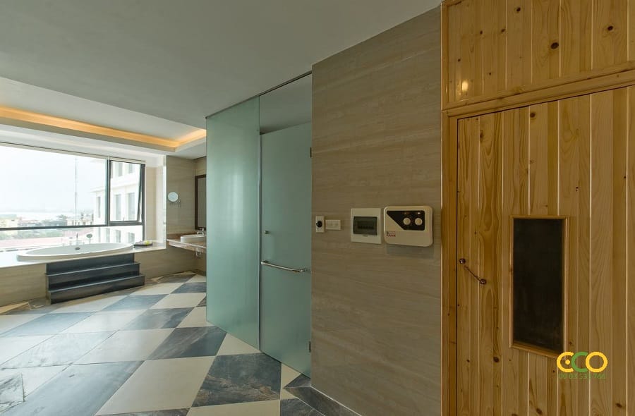 Không gian nội thất nhà hàng khách sạn đơn giản đẹp 