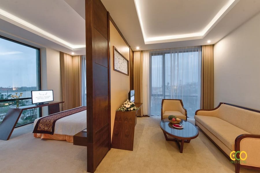 Phòng nghỉ khách sạn rộng rãi