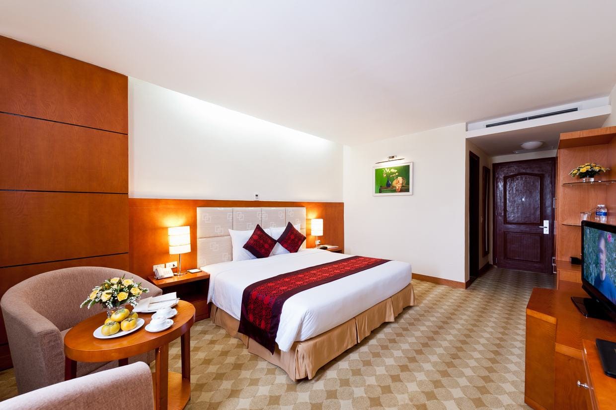 Nội thất phòng khách sạn sang trọng, hấp dẫn 