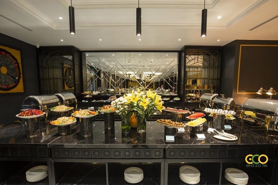 Không gian nhà hàng sang trọng cao cấp 