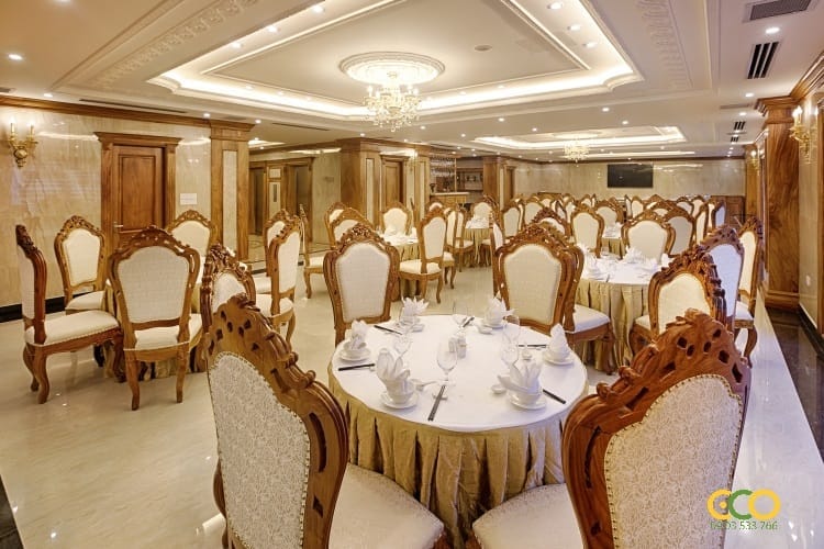 Thiết kế thi công nội thất trọn gói khách sạn Duyên Hải - Trần Phú, Hà Nội 5 Thiết kế nội thất nhà hàng khách sạn nổi bật