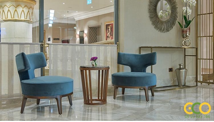 Tiêu chuẩn thiết kế nội thất nhà hàng đẹp 3 Thiết kế thi công nội thất nhà hàng ăn uống tân cổ điển