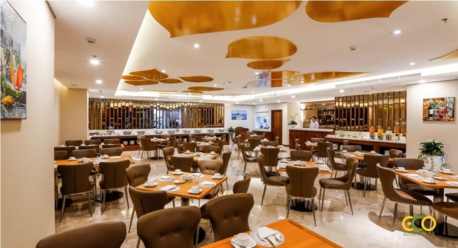 Thiết kế thi công nội thất nhà hàng khách sạn đẹp