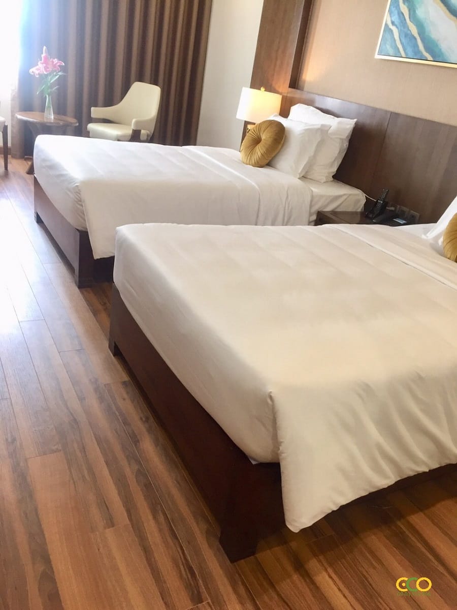 Thiết kế thi công phòng ngủ đôi khách sạn sang trọng 
