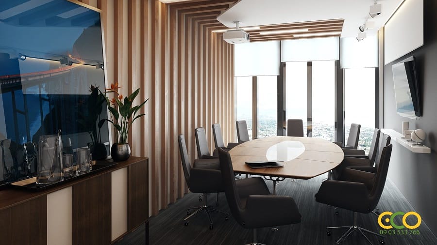 Báo giá thiết kế thi công nội thất văn phòng theo yêu cầu 3 Thiết kế thi công nội thất văn phòng cao cấp