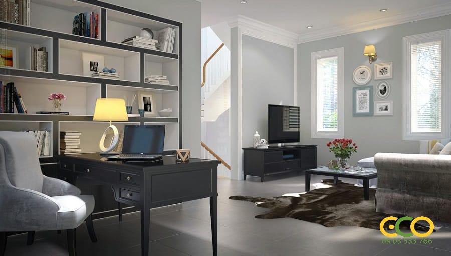 Thiết kế thi công nội trọn gói chung cư tân cổ điển - anh Tuyên 4 Thiết kế thi công nội thất chung cư đẹp