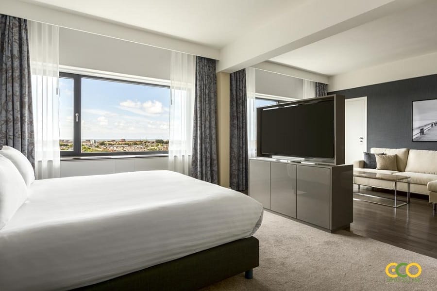 Thiết kế thi công nội thất phòng nghỉ khách sạn đẹp 