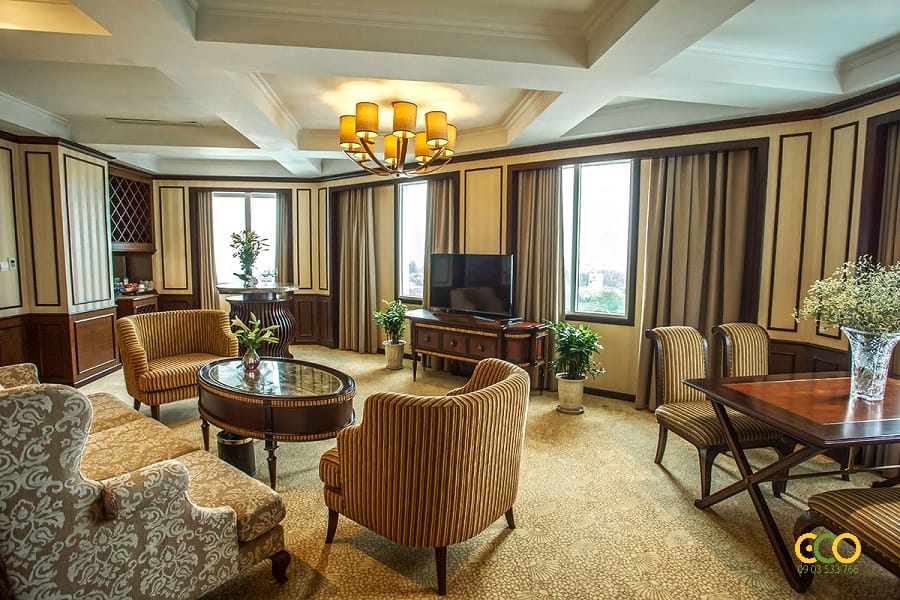 Thiết kế thi công nội thất khách sạn nhà hàng ấn tượng 