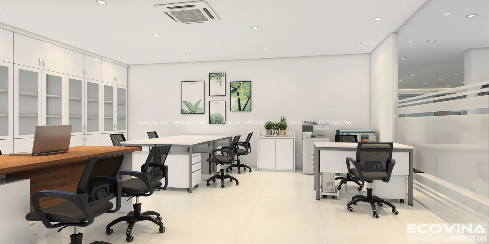 thiet ke thi cong noi that showoom honda binh phuoc dep 23