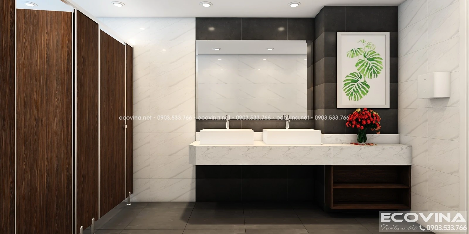 thiet ke thi cong noi that showoom honda binh phuoc dep 38