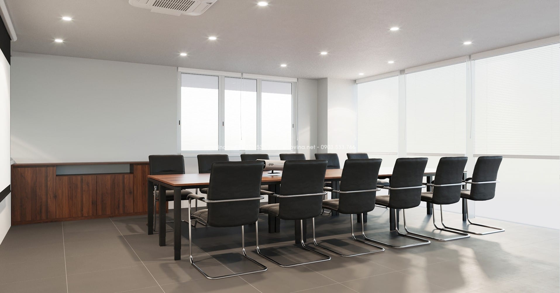 thiet ke thi cong noi that showroom o to honda viet nam 12