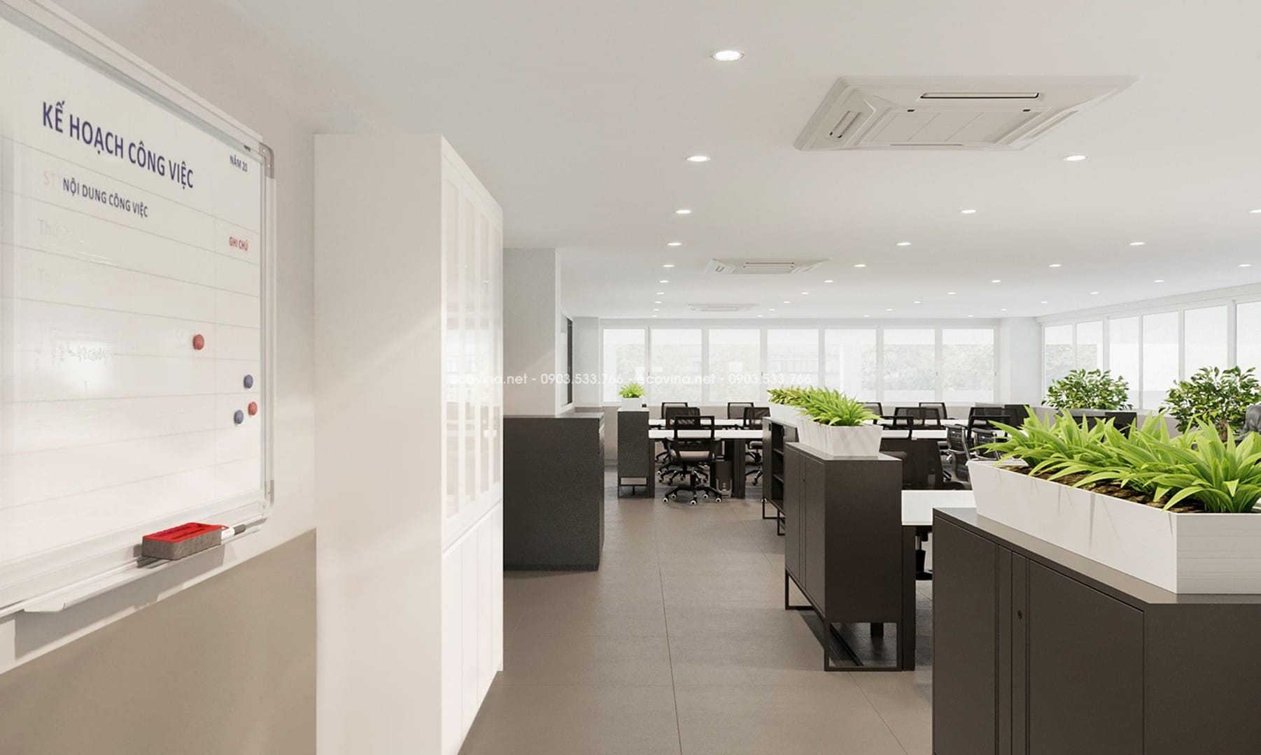 thiet ke thi cong noi that showroom o to honda viet nam 3