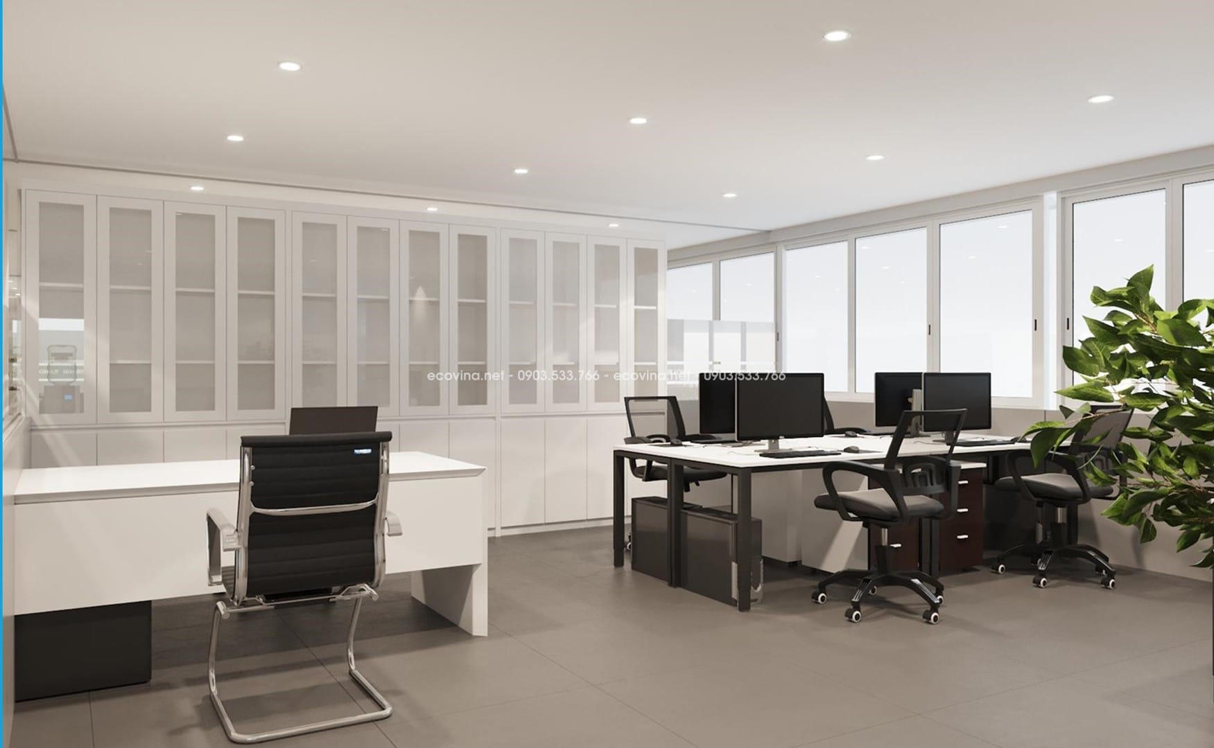 thiet ke thi cong noi that showroom o to honda viet nam 8