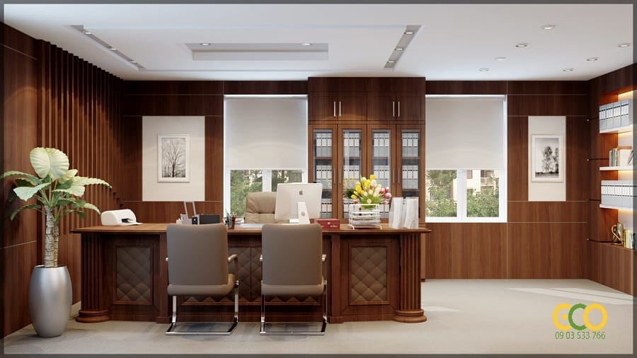 Nội thất phòng làm việc nổi bật, đẹp