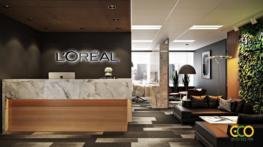 Báo giá thiết kế thi công nội thất văn phòng theo yêu cầu 5 Văn phòng làm việc chung ấn tượng