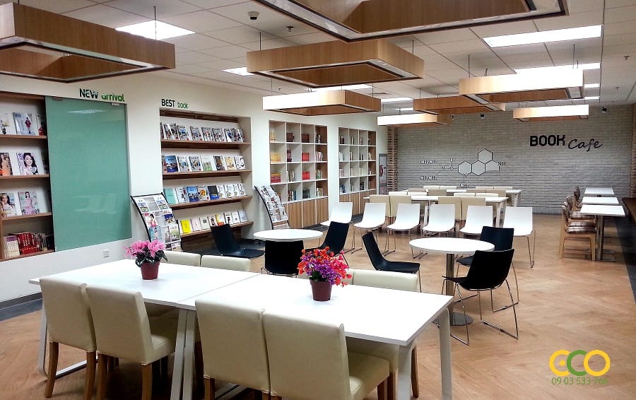 Thiết kế thi công nội thất văn phòng làm việc chung đẹp