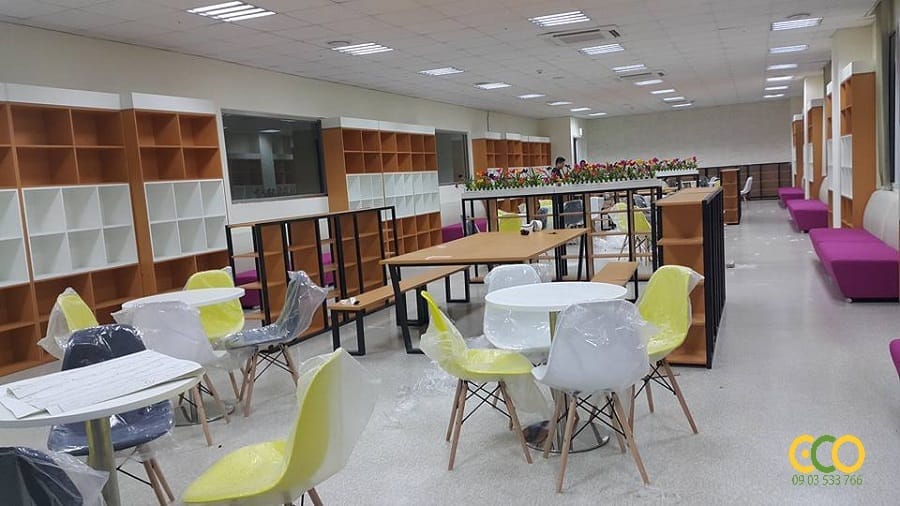 Thiết kế thi công nội thất văn phòng làm việc đẹp