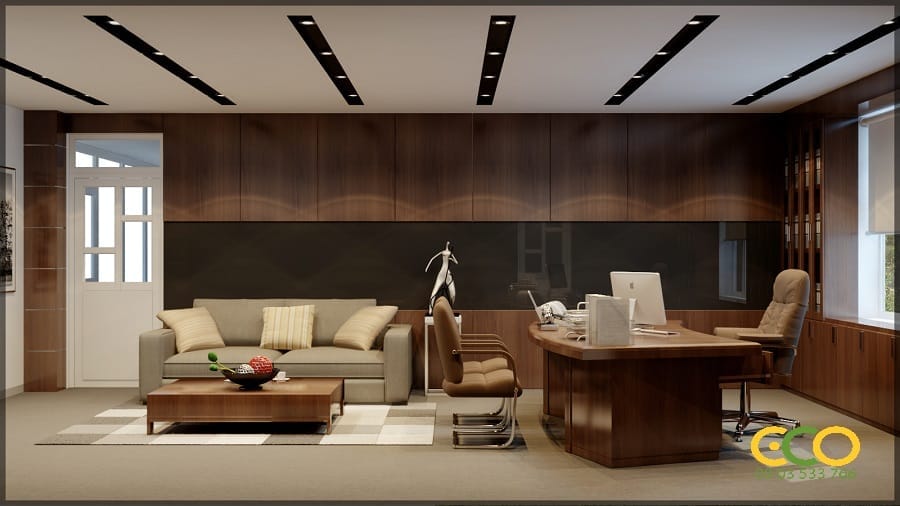 Thiết kế thi công văn phòng làm việc sang trọng