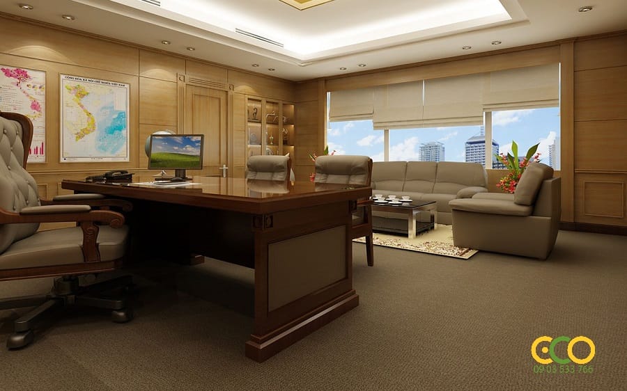 Văn phòng làm việc hiện đại, đẹp