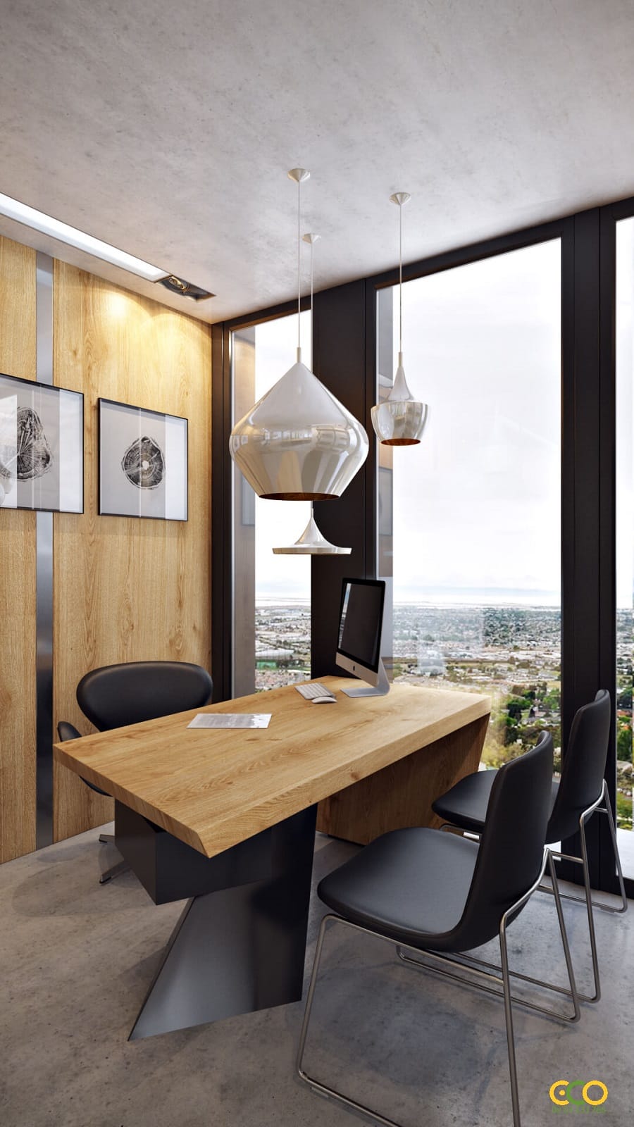 Thi c&ocirc;ng nội thất văn ph&ograve;ng l&agrave;m việc sang trọng, cao cấp 